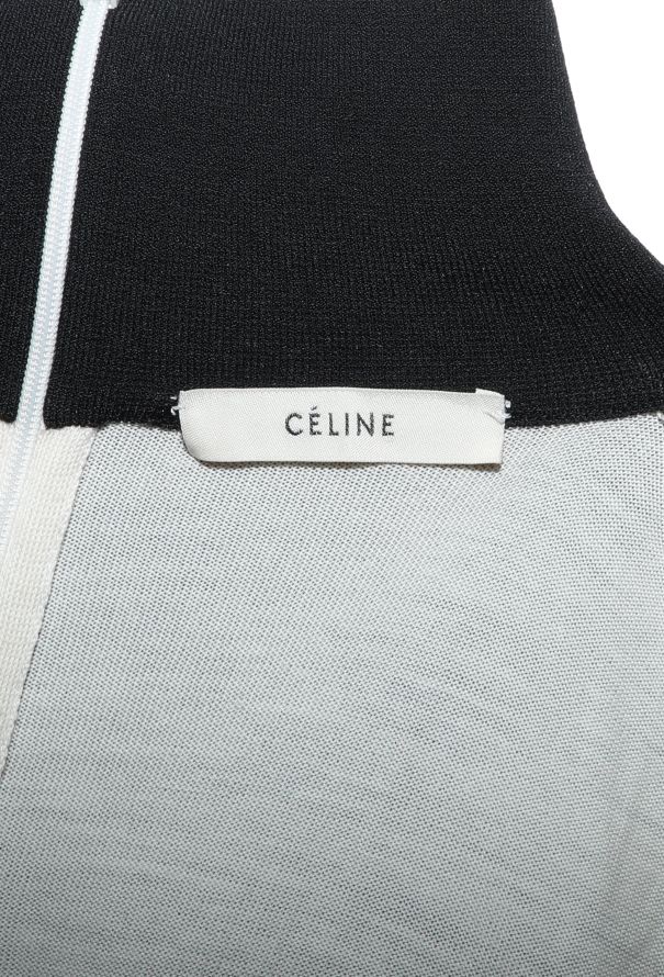 Céline F/W 2011 Bicolor Mock-Neck Top - 5