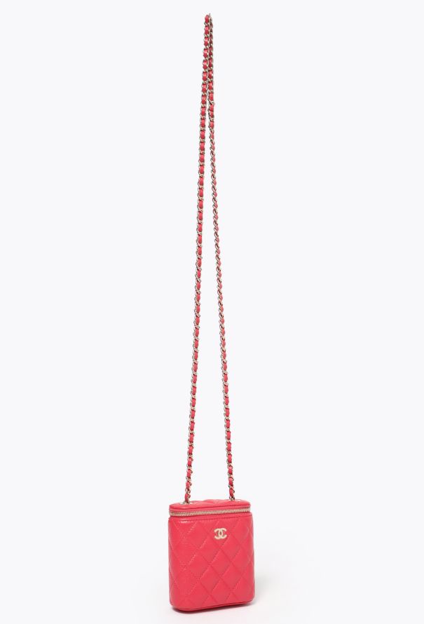 Chanel Classic Vertical Caviar Vanity Case Bag - 3