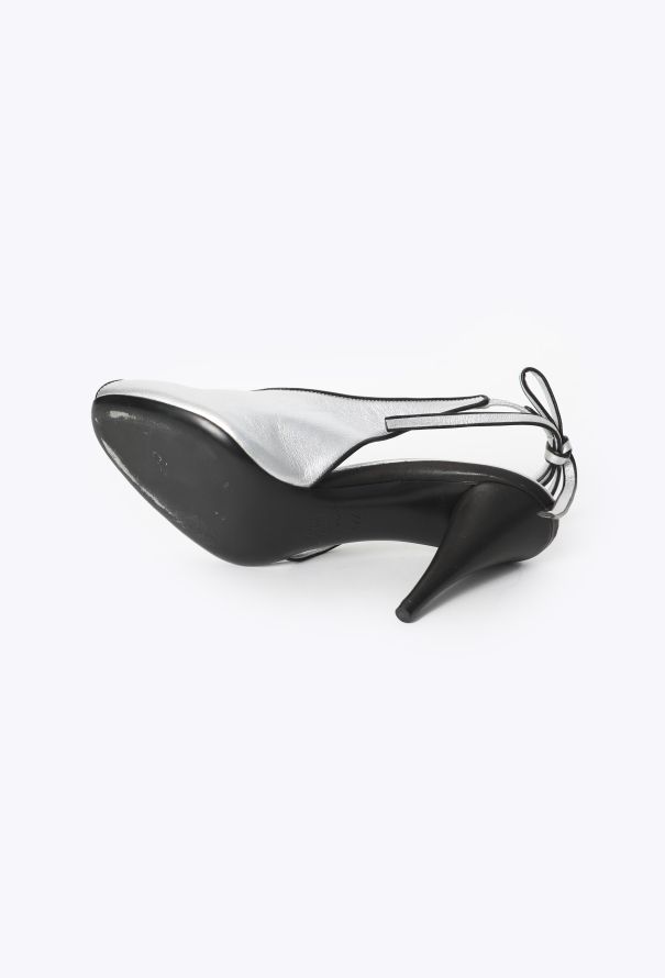 Miu Miu S/S 2025 Mordoré Slingback Heels - 6