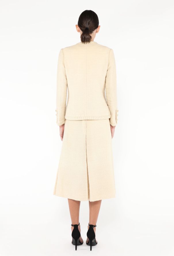 Chanel Haute Couture Braided Tweed Jacket, 1977 - 6