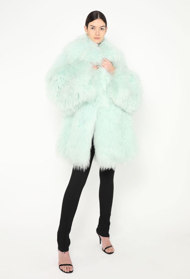 Alaïa S/S 2022 Mongolian Shearling Coat - 4