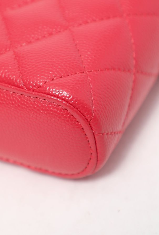 Chanel Classic Vertical Caviar Vanity Case Bag - 9