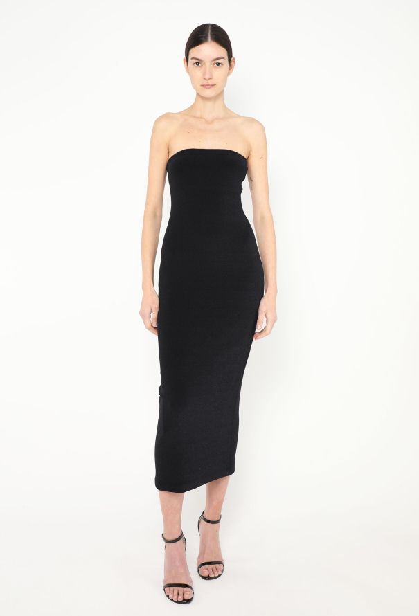 Alaïa 2021 Terrycloth Bodycon Dress - 1