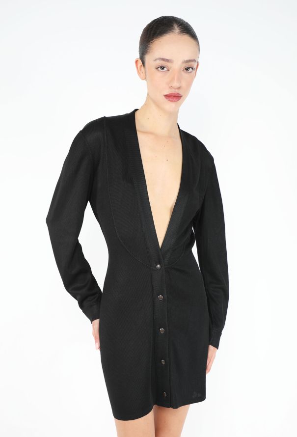 Alaïa S/S 1986 Jersey Cardigan - 1