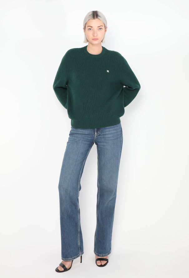 Céline 2022 Triomphe Knit Sweater - 3 Céline 2022 Triomphe Knit Sweater - 3