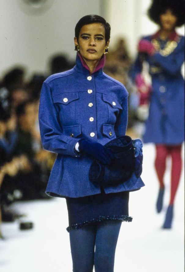 Chanel Flared Military Peacoat, F/W 1991 - 2
