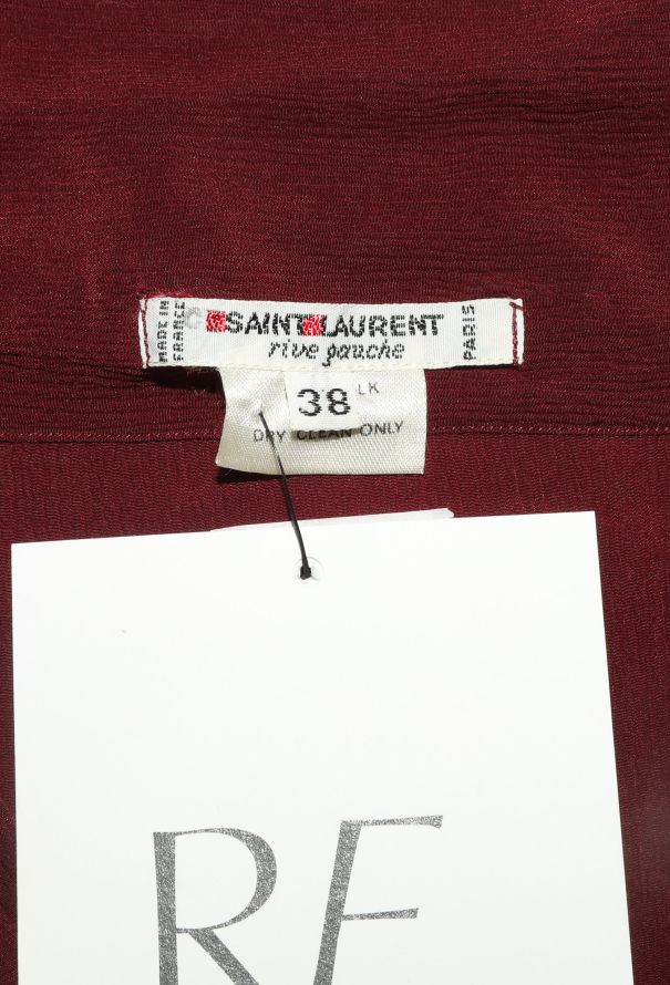 Saint Laurent Vintage Silk Lavallière Blouse - 5 Saint Laurent Vintage Silk Lavallière Blouse - 5