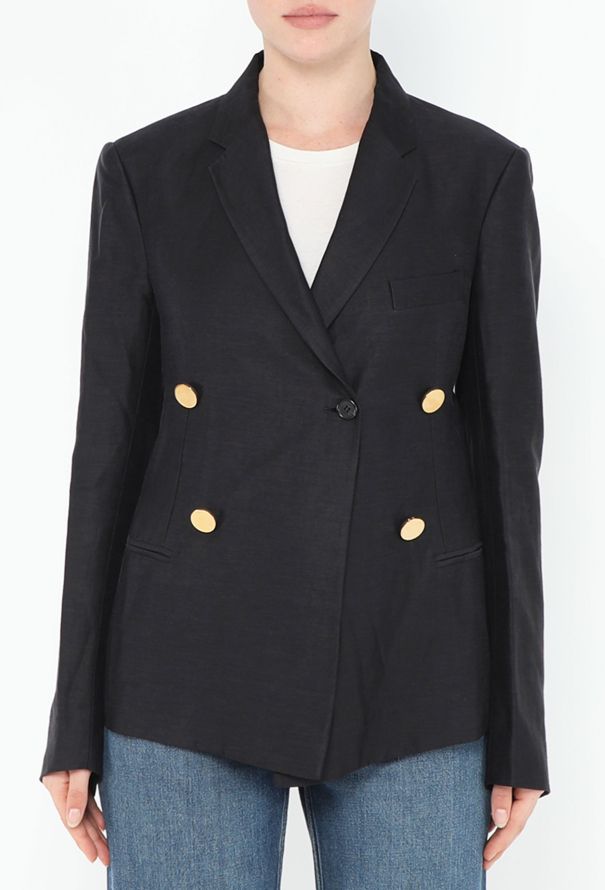 Céline 2013 Tailored Linen Blazer - 1