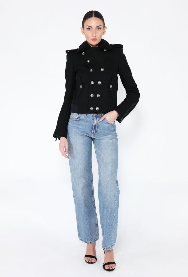 Balenciaga Fall 2007 Wool Military Jacket - 3