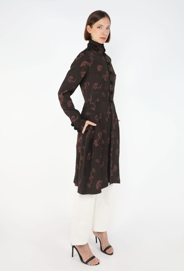 Jean Paul Gaultier 'Grand Voyage' Dragon Jacquard Dress, 1994 - 6