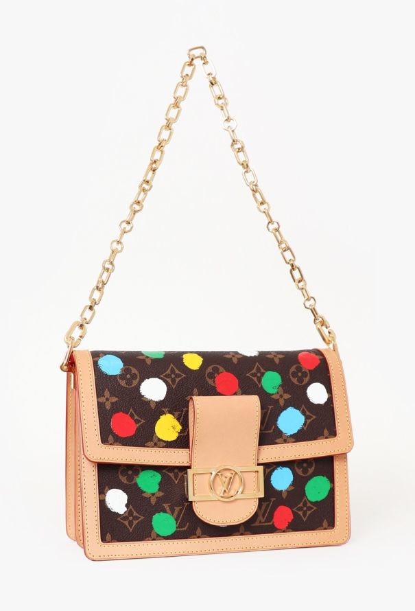 Louis Vuitton 2023 x Yayoi Kusama Dauphine MM Bag - 3