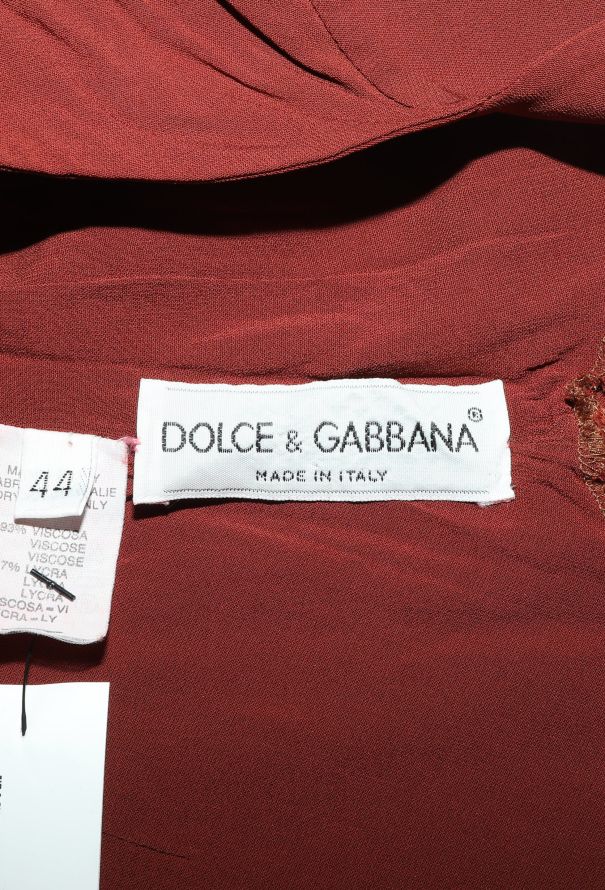 Dolce & Gabbana Off-Shoulder Crêpe Top, 1990s - 6