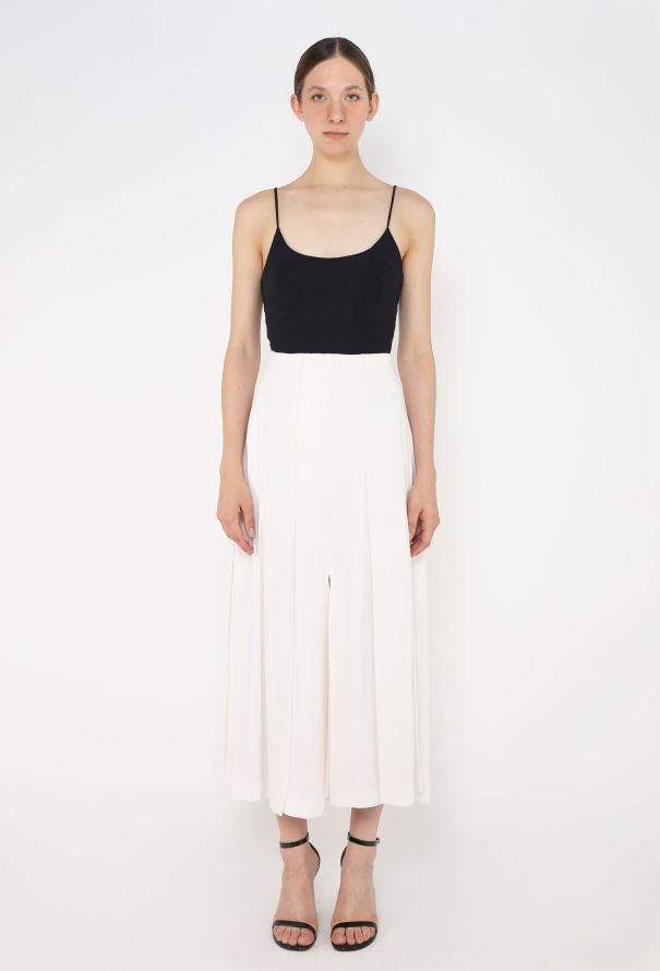Chanel Vintage Pleated Crêpe Skirt - 3