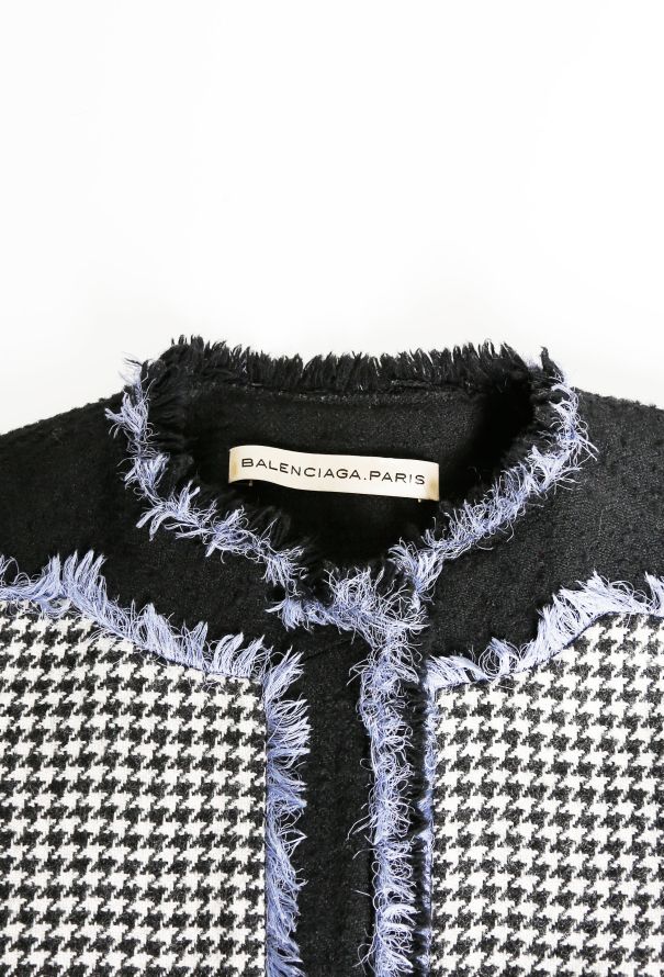Balenciaga Pre-Fall 2008 Houndstooth Jacket - 7 Balenciaga Pre-Fall 2008 Houndstooth Jacket - 7