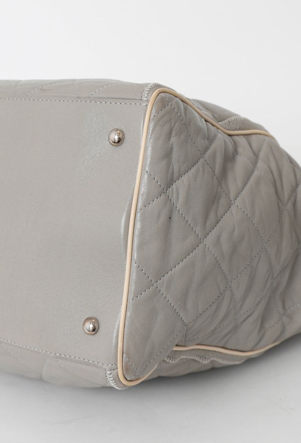 Chanel Grey Small East West Reissue Tote Bag - 10