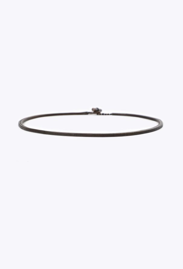Saint Laurent Brass Snake-Chain Belt, S/S 1973 - 6