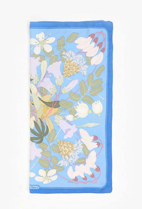 Hermès Vintage 'Flora Graeca' Silk Scarf - 3
