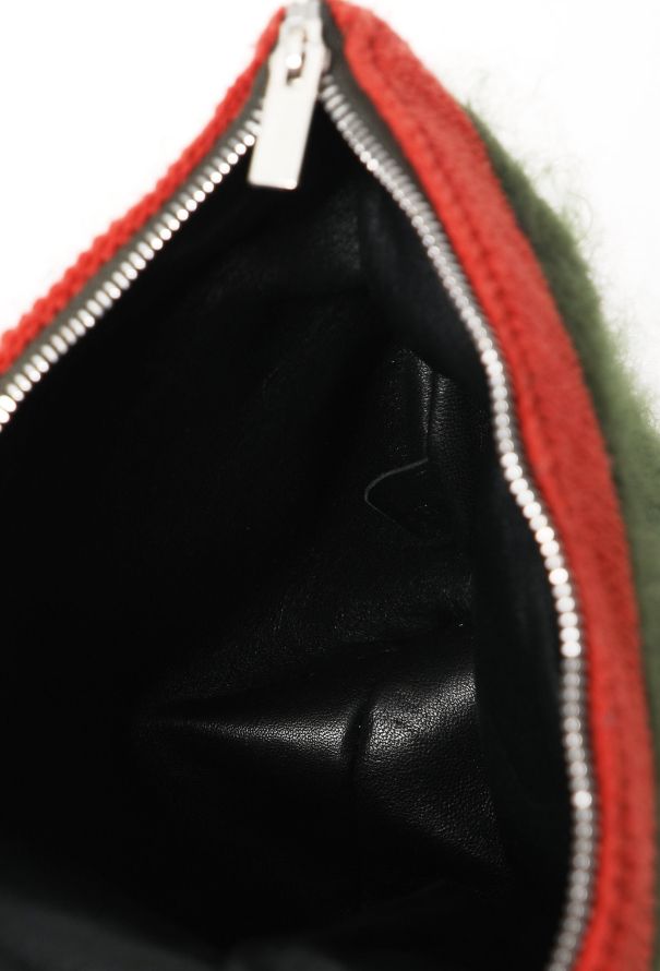 Céline F/W 2013 Mohair Berlingot Pouch - 11