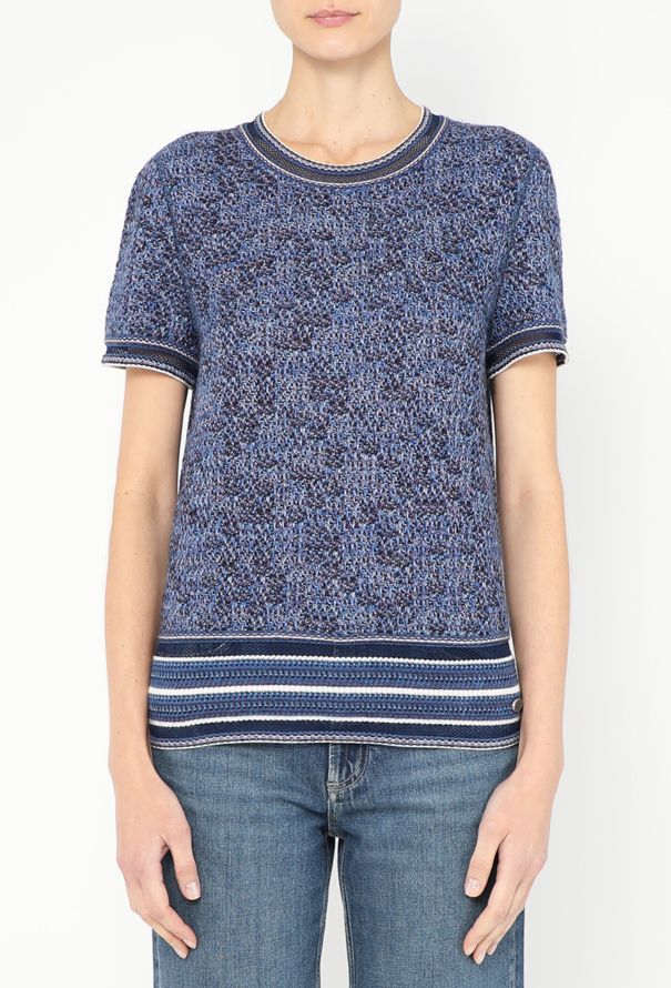Chanel Iridescent Knit Top - 1