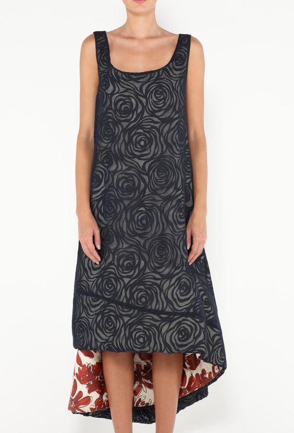 Comme des Garçons RARE F/W 1996 Asymmetrical Rose Dress - 5