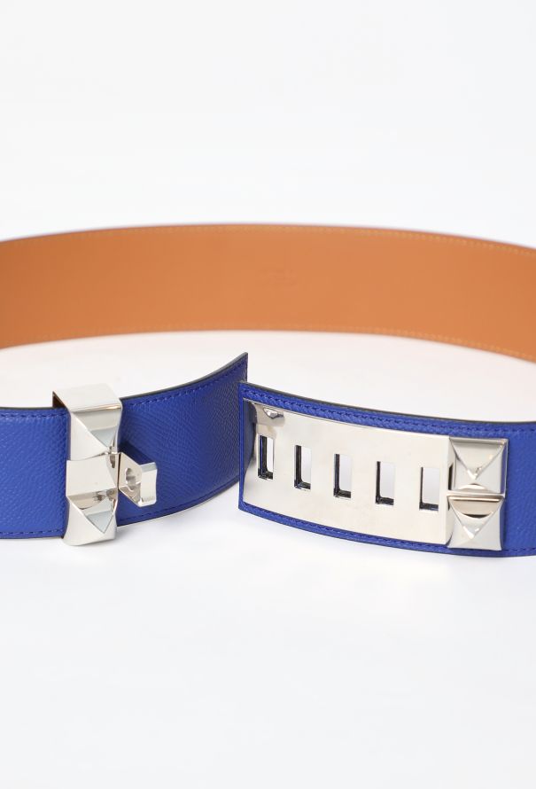 Hermès 'Collier de Chien' Togo Belt, 2011 - 8