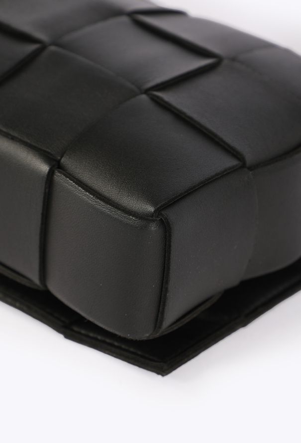 Bottega Veneta Black Cassette Shoulder Bag - 10