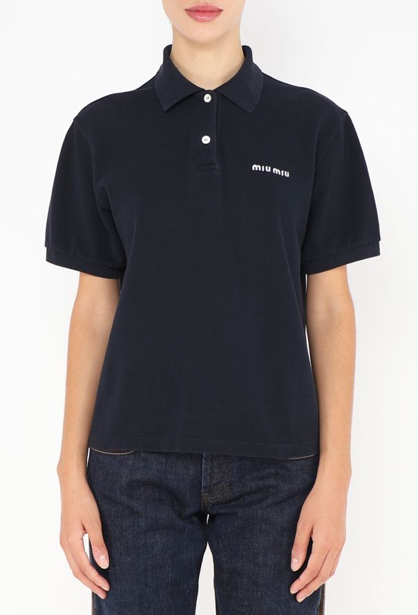 Miu Miu S/S 2024 Piqué Logo Polo - 3 Miu Miu S/S 2024 Piqué Logo Polo - 3