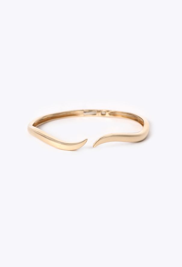 Modern Fine Jewelry Stephanie Gottlieb Ivy Gold Wave Cuff - 1