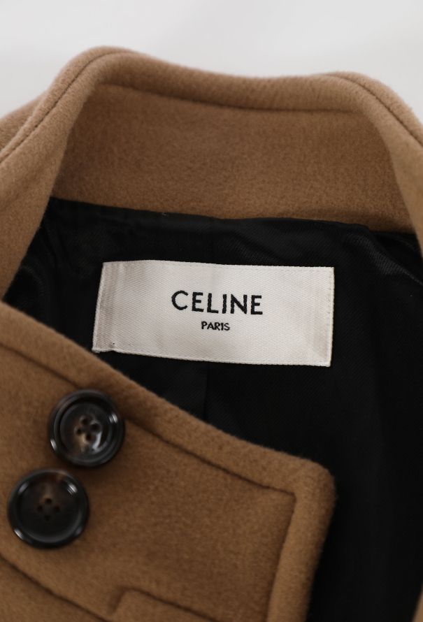 Céline F/W 2019 Wool Chesterfield Coat - 7