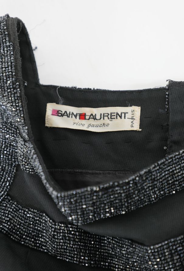 Saint Laurent '70s Beaded Maxi Dress - 5