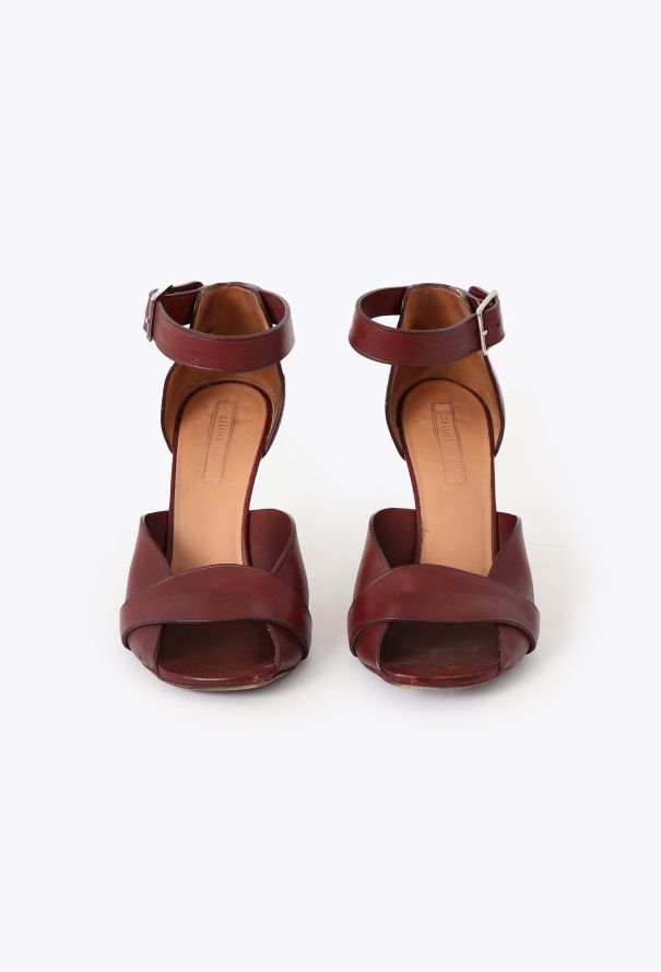 Céline 2012 Stitched Leather Heels - 2