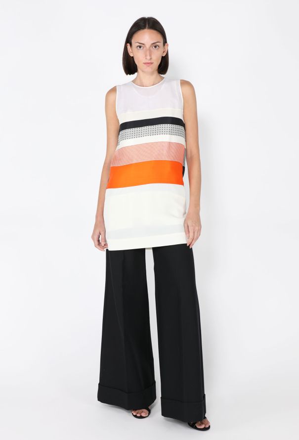 Céline Silk Colorblock Tunic, Resort 2013 - 1