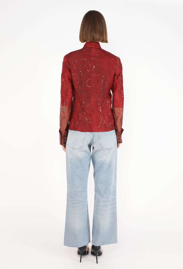 Dries Van Noten Paisley Sequin Jacket, S/S 1998 - 5