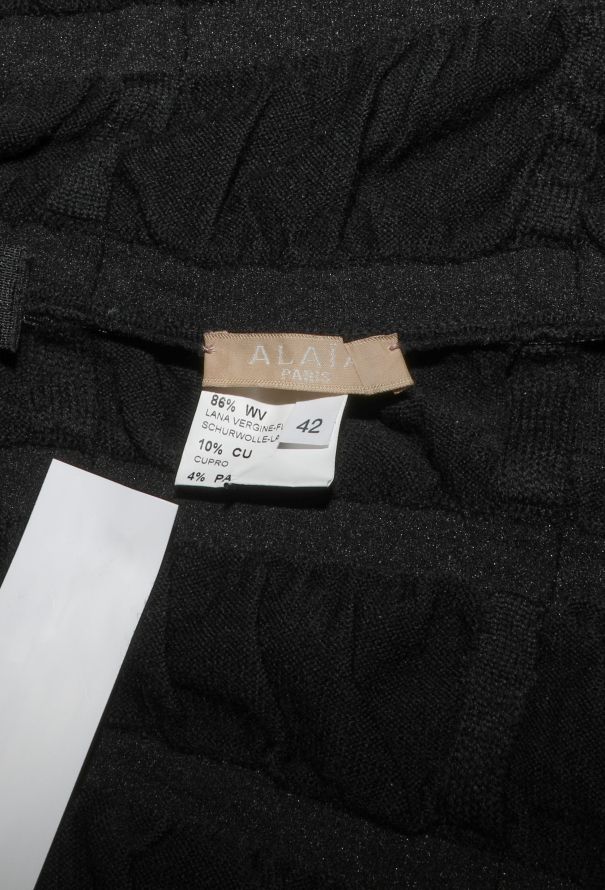 Alaïa 2009 Ruched Skater Dress - 6