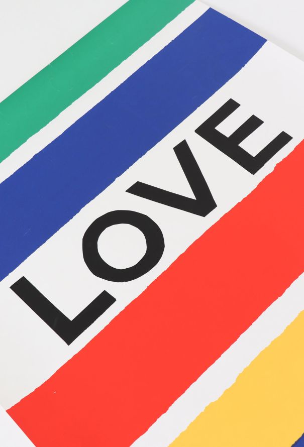 Saint Laurent Rare Original Love Poster, 1984 - 3