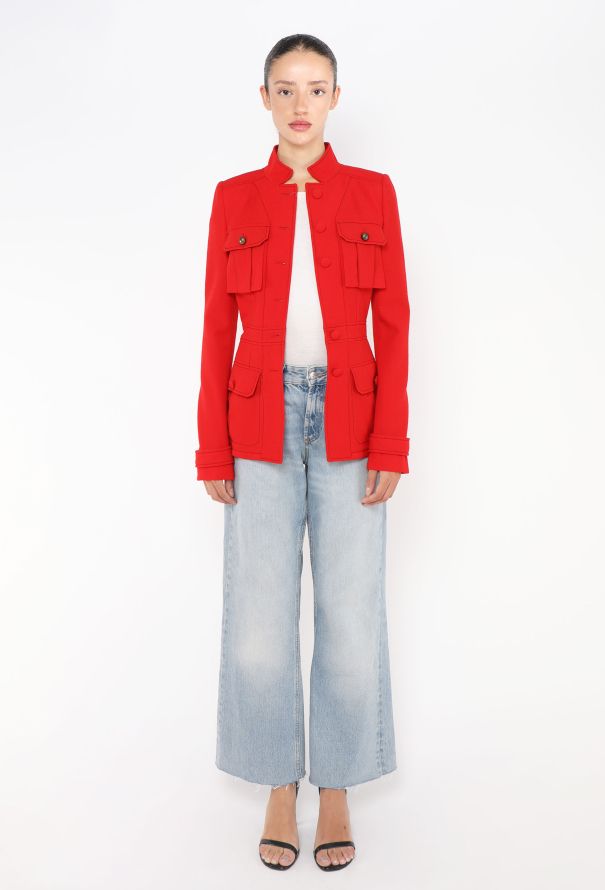Balenciaga 2005 Pocketed Twill Jacket - 3 Balenciaga 2005 Pocketed Twill Jacket - 3