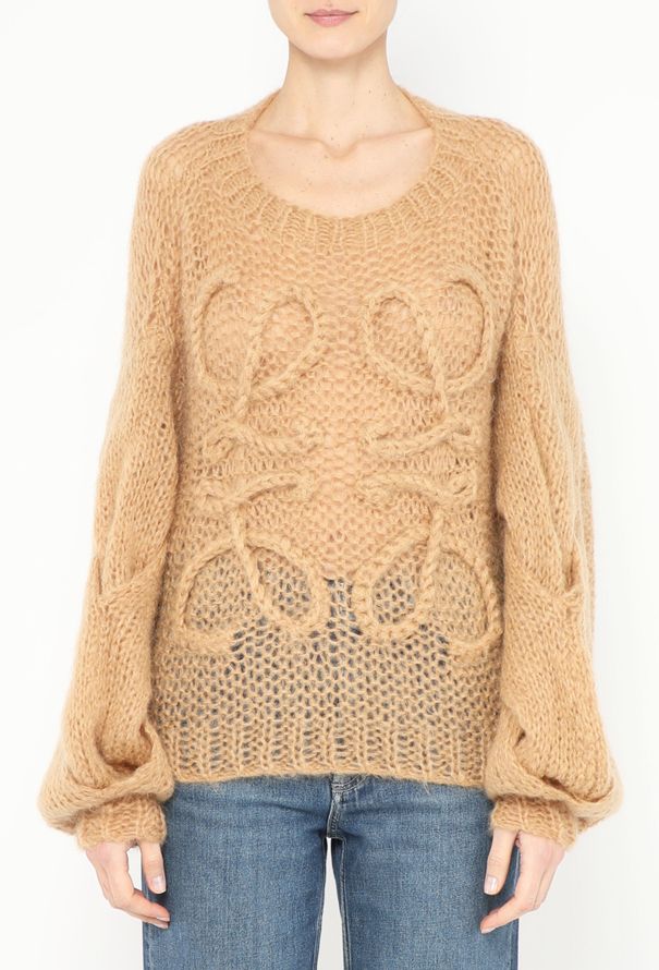 Loewe F/W 2021 Mohair Anagram Sweater - 1