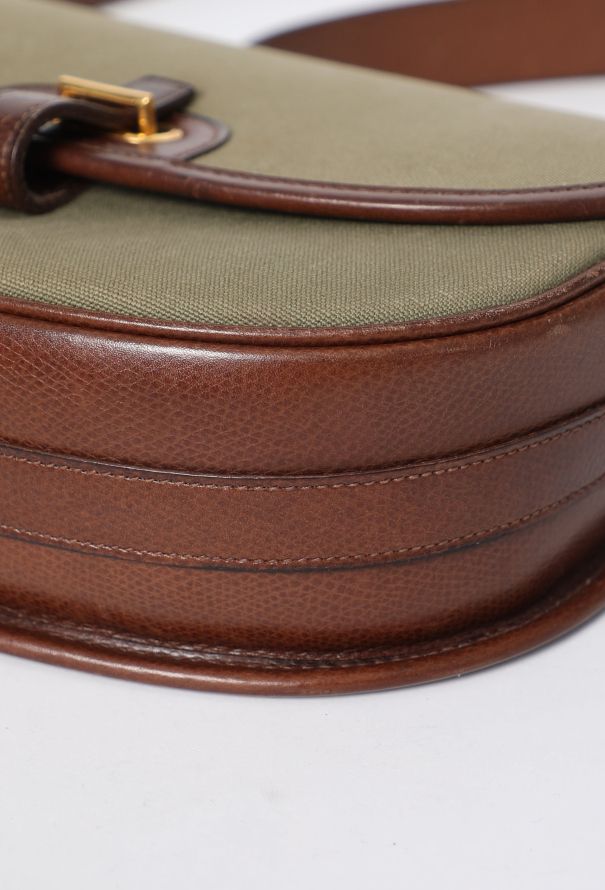 Hermès '70s Toile &  Courchevel Balle De Golf - 11