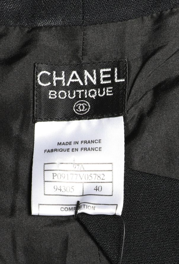 Chanel 1997 Wide-Leg 'CC' Pants - 4