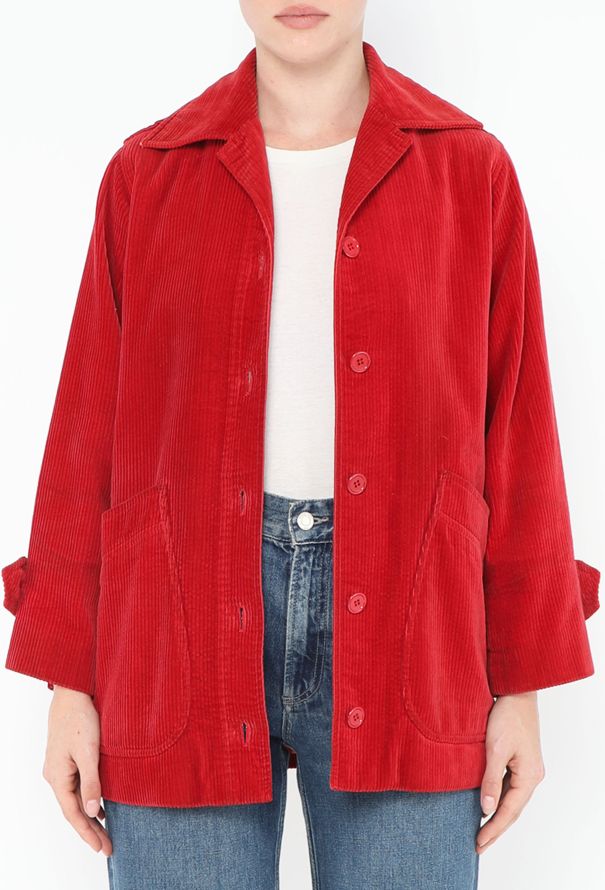 Saint Laurent 1960s Corduroy Chore Jacket - 1
