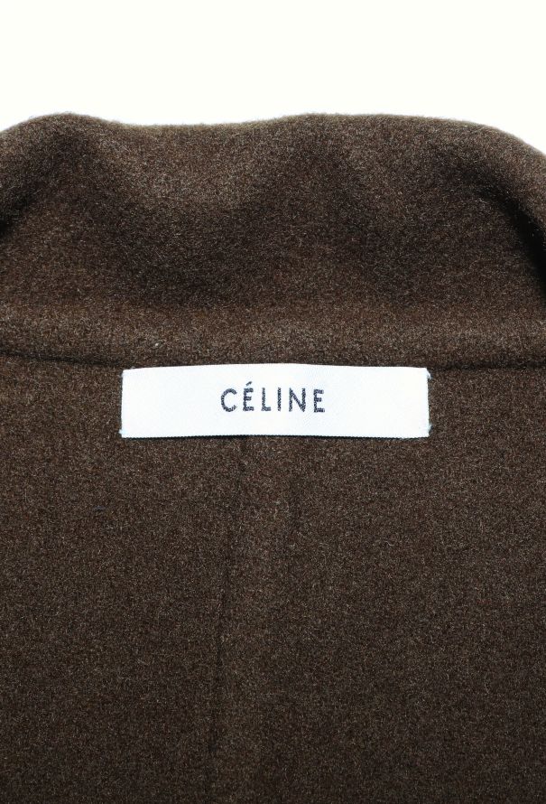 Céline Cashmere Crombie Coat, 2014 - 5