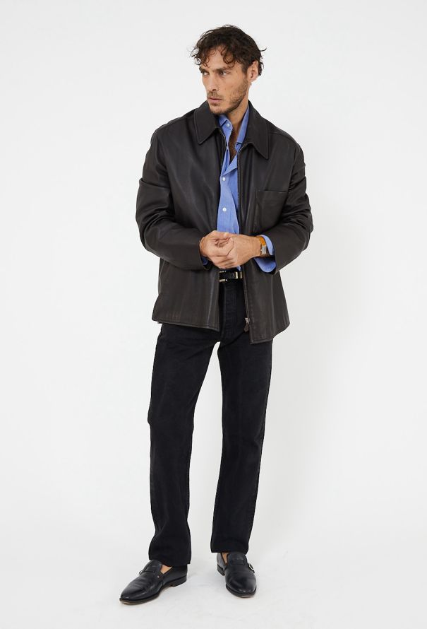 Hermès '70s Classic Leather Jacket - 3 Hermès '70s Classic Leather Jacket - 3