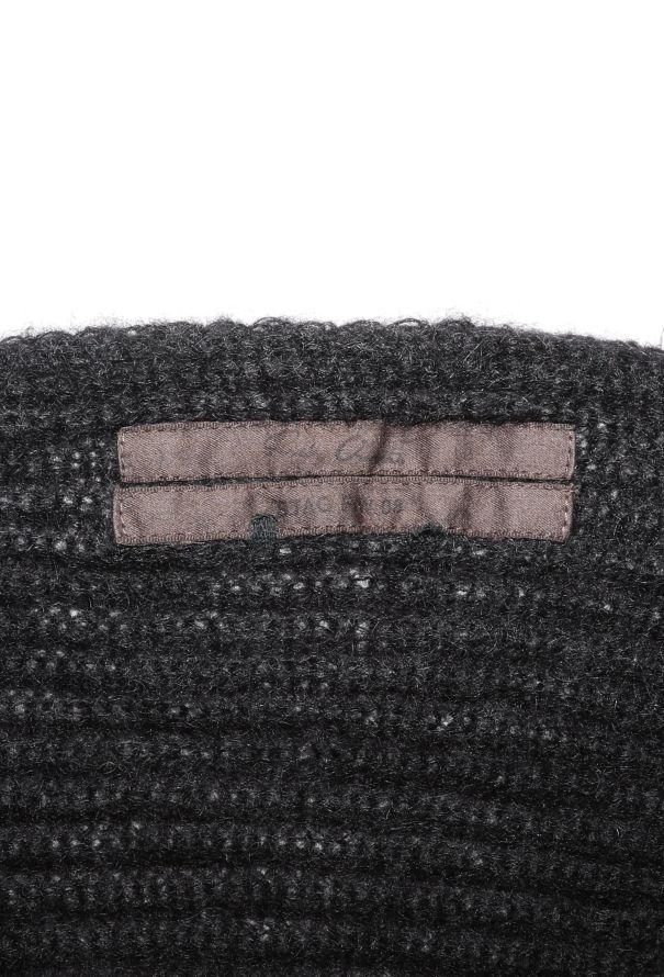 Rick Owens 2008 'Stag' Mohair Knit Shawl - 4