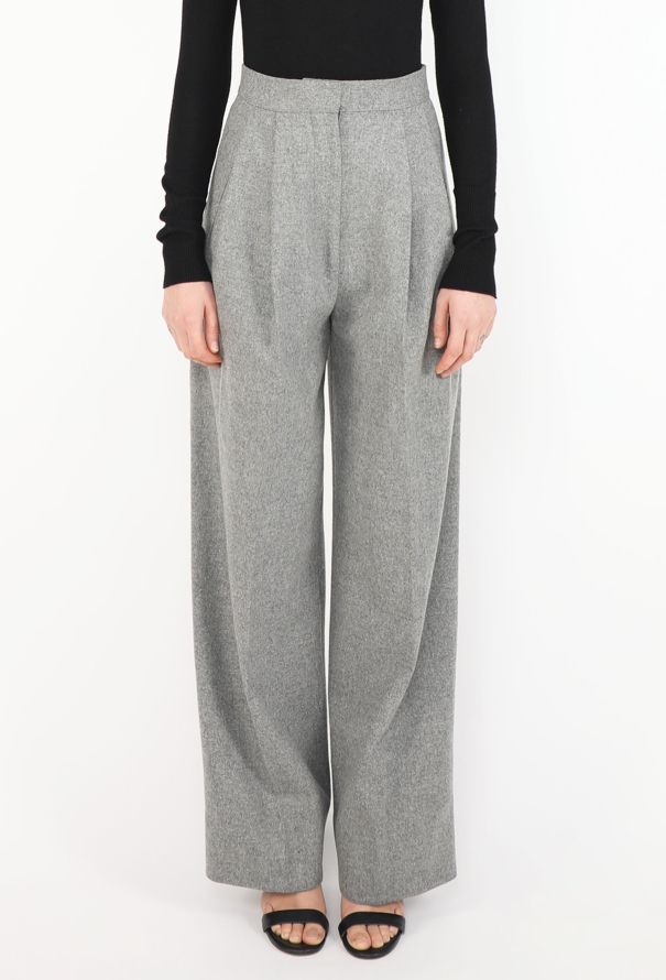 Céline Felted Pleated Trousers - 3