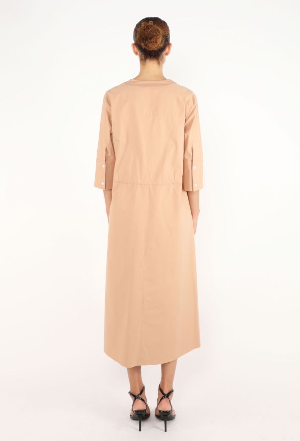Jil Sander Utility Cotton Shift Dress - 4