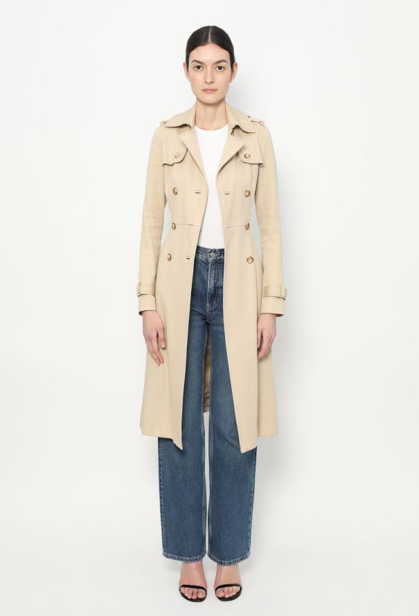 Gabriela Hearst S/S 2019 Belted Trench Coat - 3 Gabriela Hearst S/S 2019 Belted Trench Coat - 3