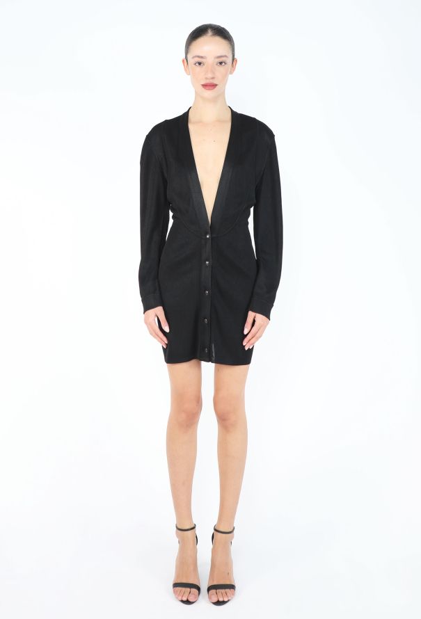 Alaïa S/S 1986 Jersey Cardigan - 3