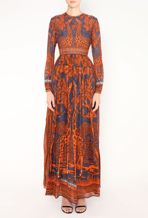 Valentino S/S 2016 Printed Maxi Dress - 3 Valentino S/S 2016 Printed Maxi Dress - 3