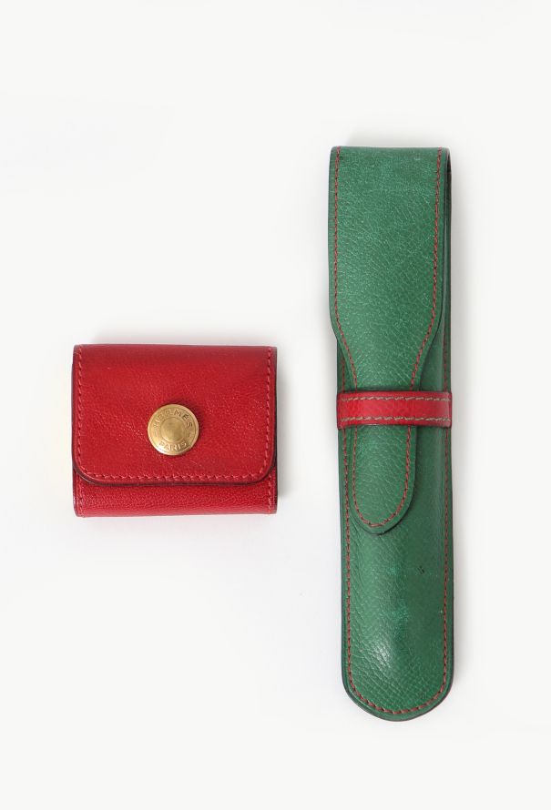 Hermès 1993 Pen & Post-It Etui Set - 1