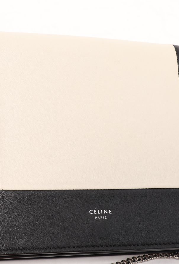 Céline Frame Bicolor Wallet on Chain - 11